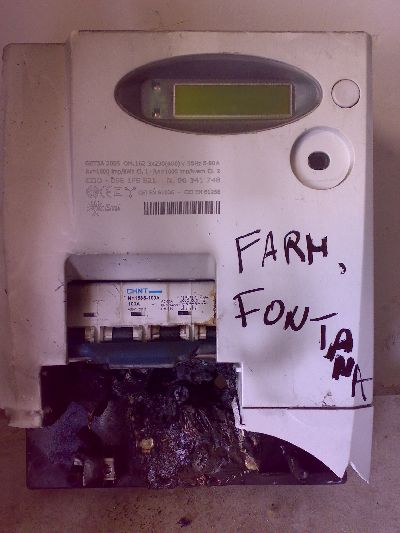SINISTRO FENOMENO ELETTRICO SINISTRO FENOMENO ELETTRICO