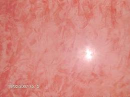 tinteggiatura: particolare di stucco veneziano. tinteggiatura: particolare di stucco veneziano.